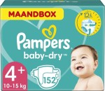 Pampers Baby Dry Maat 4+ | 152 stuks