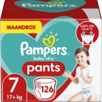 Pampers Baby Dry Pants Maat 7 | 126 stuks