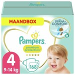 Pampers Premium Protection Maat 4 | 168 stuks