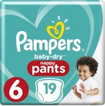 Pampers Baby Dry Pants Maat 6 | 19 stuks