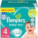 Pampers Baby Dry Maat 4 | 140 stuks