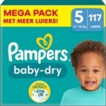 Pampers Baby Dry Maat 5 | 117 stuks