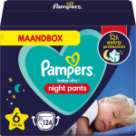 Pampers Night Pants Maat 6 | 124 stuks