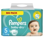 Pampers Baby Dry Maat 5 | 60 stuks