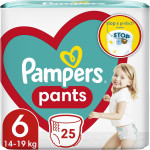 Pampers Baby Dry Pants Maat 6 | 25 stuks