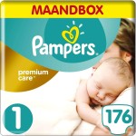 Pampers Premium Care Maat 1 | 176 stuks