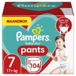 Pampers Baby Dry Pants Maat 7 | 104 stuks