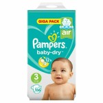 Pampers Baby Dry Maat 3 | 136 stuks