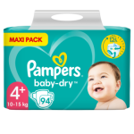 Pampers Baby Dry Maat 4+ | 94 stuks