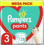 Pampers Baby Dry Pants Maat 3 | 128 stuks