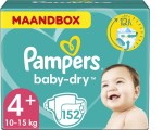 Pampers Baby Dry Maat 4+ | 152 stuks
