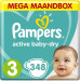 Pampers Active Baby Maat 3 | 348 stuks