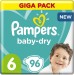 Pampers Baby Dry Maat 6 | 96 stuks
