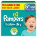 Pampers Baby Dry Maat 5+ | 168 stuks