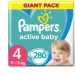 Pampers Active Baby Maat 4 | 280 stuks
