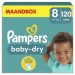 Pampers Baby Dry Maat 8 | 120 stuks