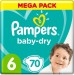 Pampers Baby Dry Maat 6 | 70 stuks