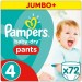 Pampers Baby Dry Pants | 72 stuks