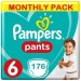 Pampers Baby Dry Pants Maat 6 | 176 stuks