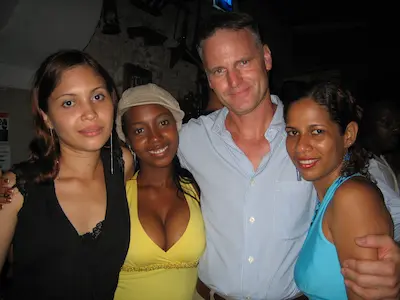 A client meeting his potential matches - Latina women