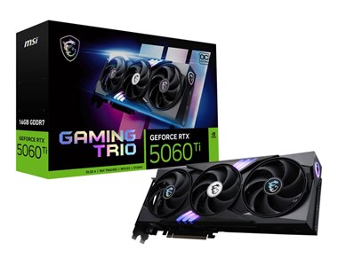 MSI GeForce RTX 5060 Ti 16G GAMING TRIO OC