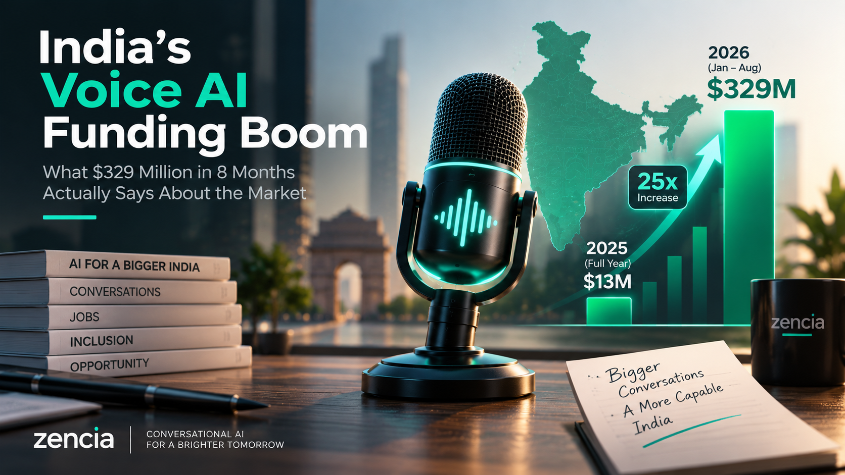 India's Voice AI Funding Boom: What $329 Million in 8 Months Actually Says About the Market