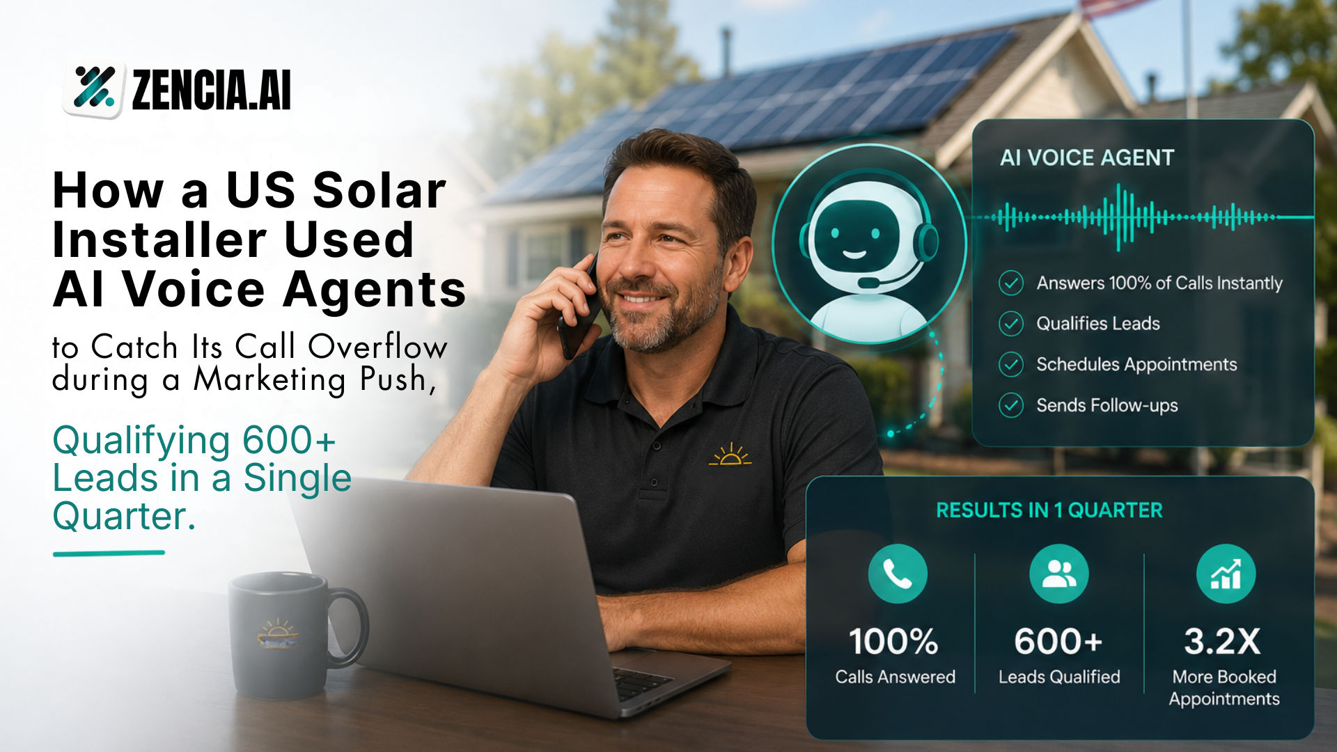 One Quarter with an AI Voice Agent on the Phones: 1,800 Calls Answered, $1.2M in Pipeline