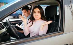 confused driver without an extended warranty