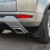close up shot of a bumper on a silver suv