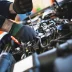 mechanic working on a car