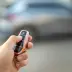 driver attempting to unlock car with a dead remote key fob