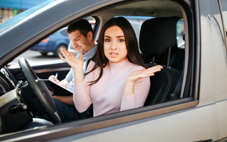 confused driver without an extended warranty