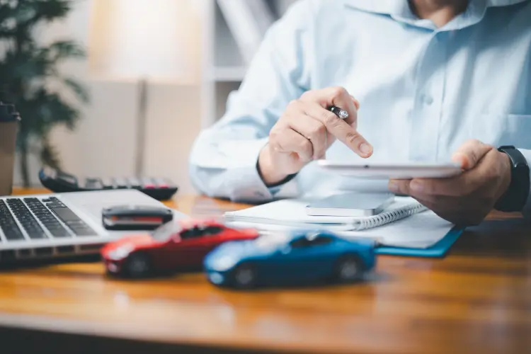 working through the details of a lease buyout and extended warranty
