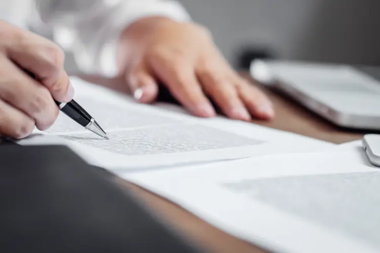 Customer reviewing the exclusion list of extended warranty coverage