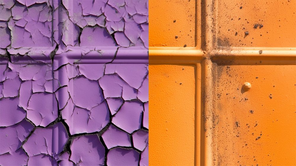 UV Resistant coating compared to regular coating