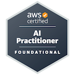 Badge for AWS Certified AI Practitioner