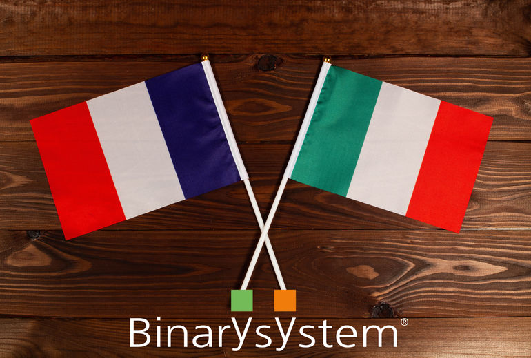 Eröffnung der Niederlassung von Binary System in Paris