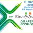 Binary System exhibits at IT-Trans 2018