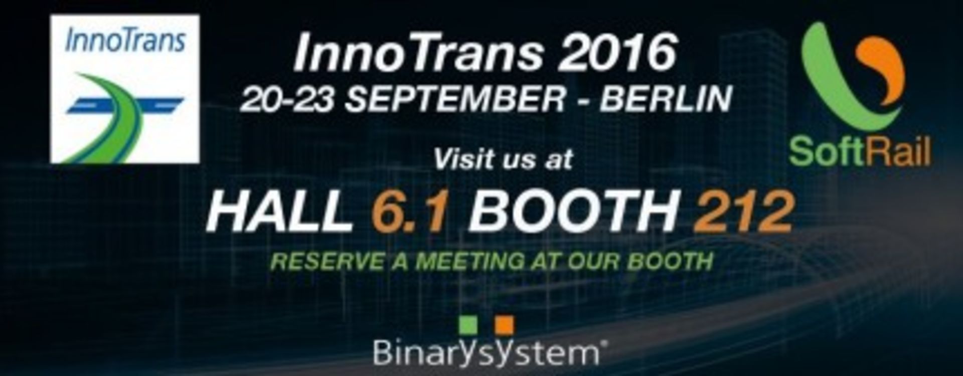 Binary System a Innotrans 2016