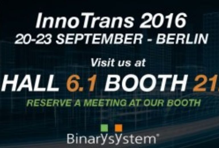 Binary System at Innotrans 2016