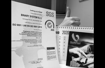 Nuovo certificato ISO 9001 per Binary System!
