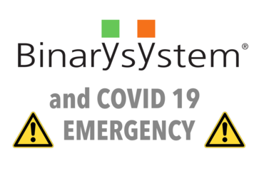 Binary System and preventive measures for the COVID19 spread containment