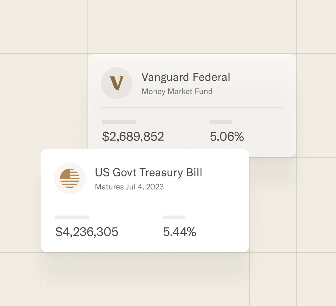 Treasure Management for Idle Cash Yield