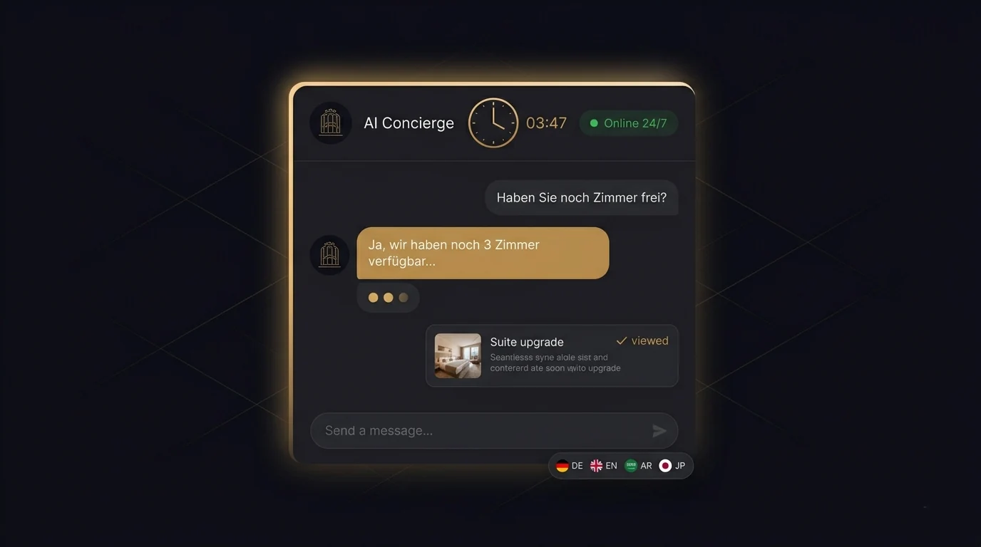 KI-Concierge Chatanimation