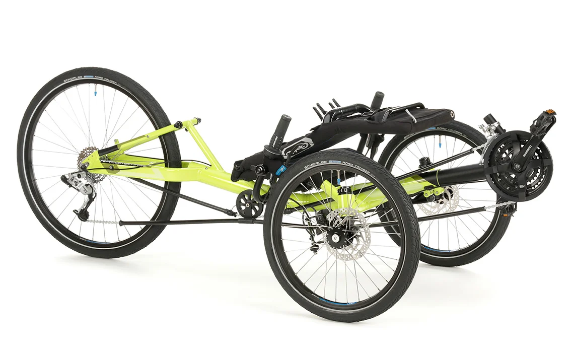 tricycle couché hp velotechnik Gekko 26 - Plié