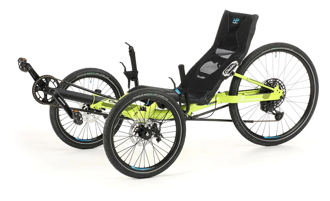 Tricycle couché Gekko 26 HP Velotechnik vue de profil 2