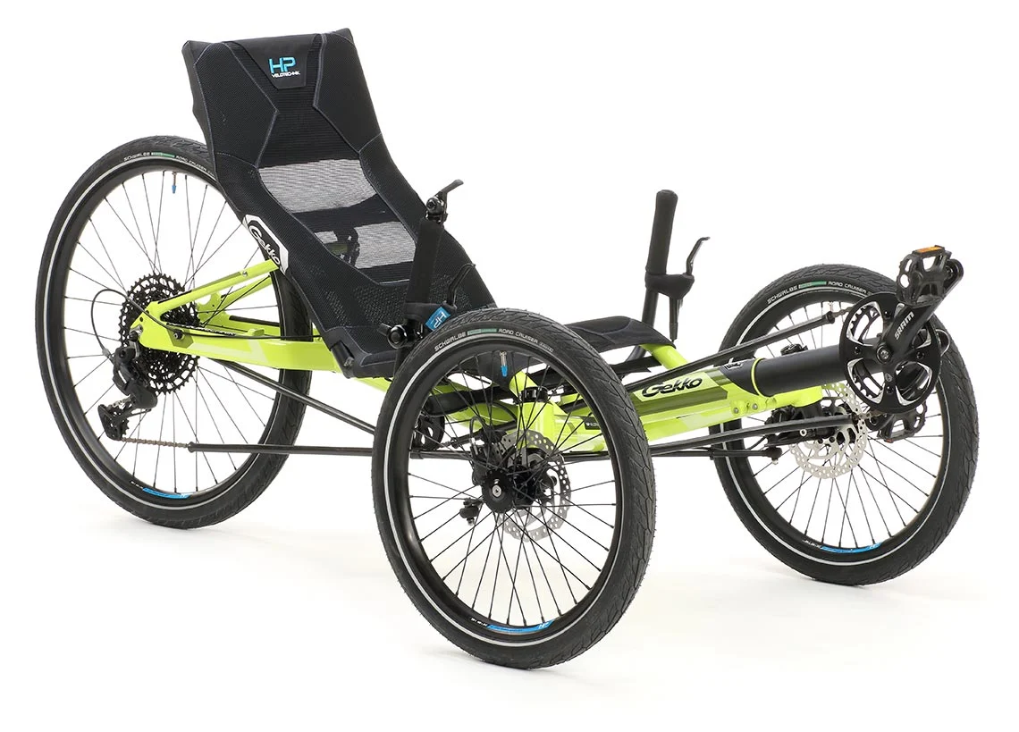 Tricycle couché Gekko 26 HP Velotechnik vue de profil 1