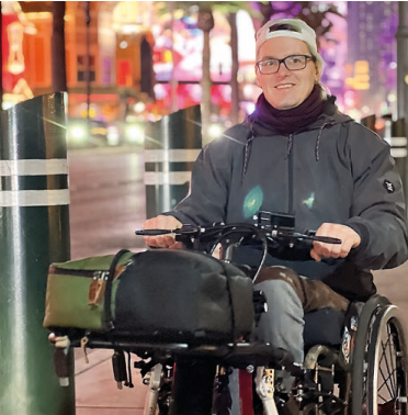 stricker équipé porte bagage