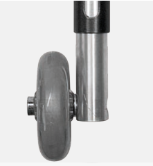 stricker béquille roulette