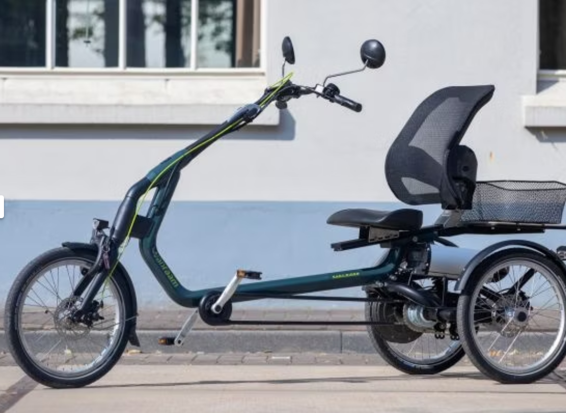 rétroviseur sur le tricycle easy rider